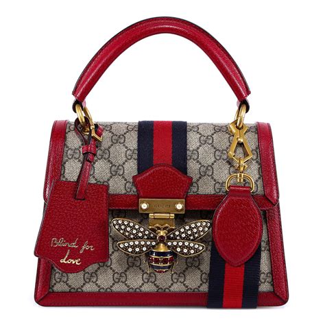 gucci crossbody bee bag|gucci bee bag queen margaret.